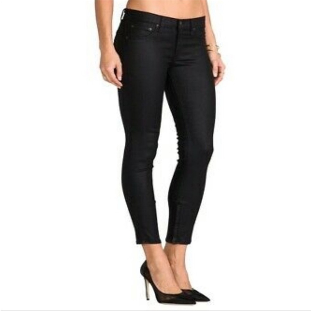 Rag and Bone Shoreditch Zipper Capri In NWT sz 25